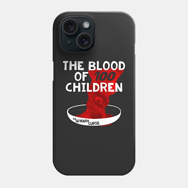 100 Children (The Seventh Curse), Dark Phone Case by B-Movie Mania