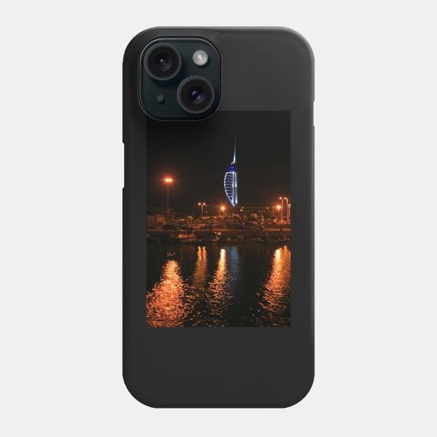 Camber Dock at Night Phone Case by RedHillDigital