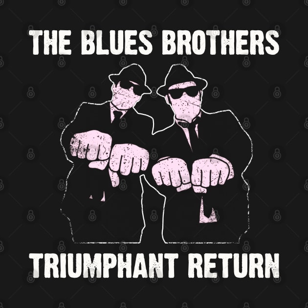Soulful Swagger Brothers T-Shirt - Channel Your Inner Blues Brother by Black Demon Bear