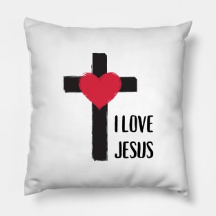 I LOVE JESUS Pillow