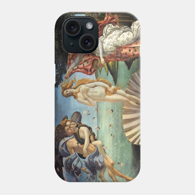 The Birth of Venus by Sandro Botticelli Phone Case by MasterpieceCafe