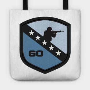 counter striker global offensive logo shield Tote