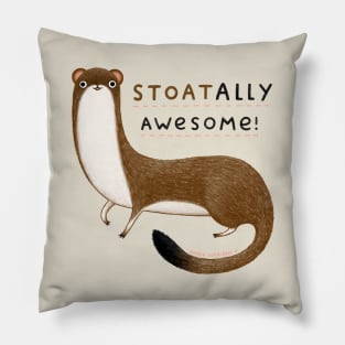 Stoatally Awesome! Pillow