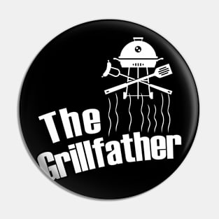 The Grillfather BBQ Grill & Smoker Barbecue Chef Pin