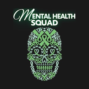 Mental Health Squad Awareness Week 2024 Men Women Kids T-Shirt