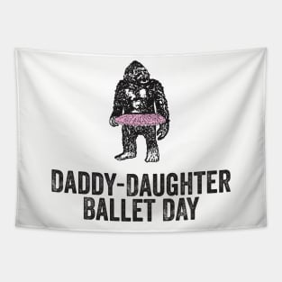 Daddy-Daughter Ballet Day Tapestry