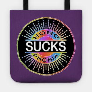 Homophobia Sucks Tote