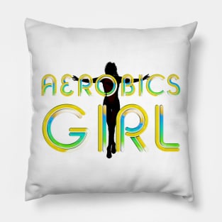 Aerobics Girl Pillow