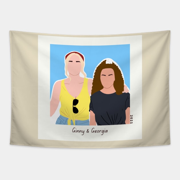 Ginny and Georgia Tapestry by jocela.png
