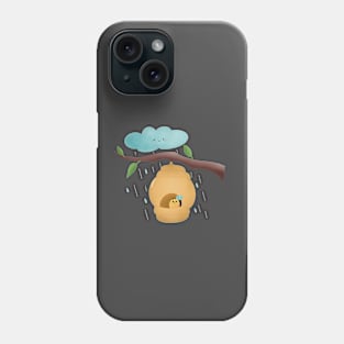 Bee in hive Phone Case