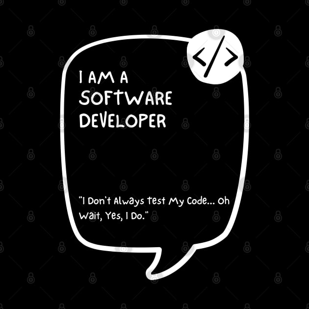 Proud Software Developer Tee - Embrace Expertise by Hepi Mande