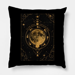 To The Moon And Back Here Pillow