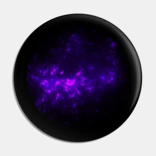 Purple Galaxy Blast Pin