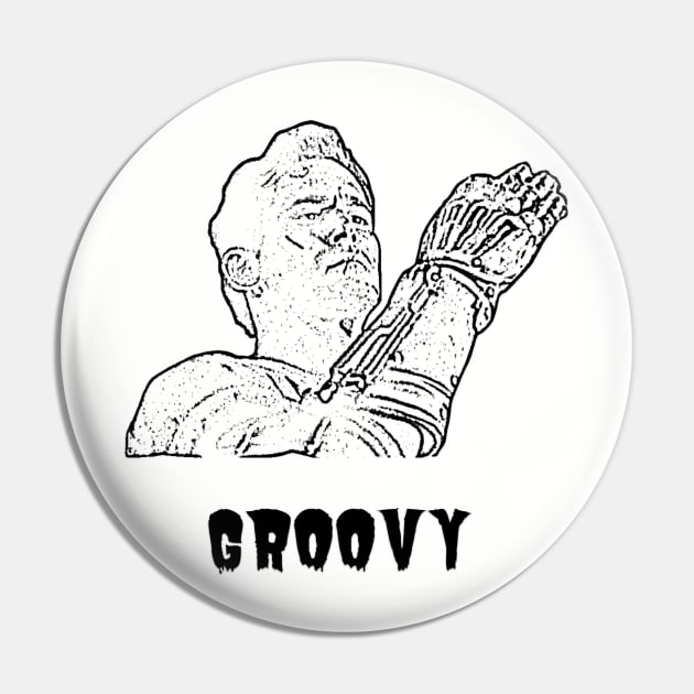 Ash has a new groovy hand Pin by LP Designs