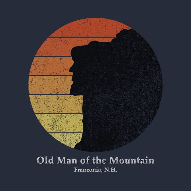 Old Man of the Mountain (faded) by GloopTrekker