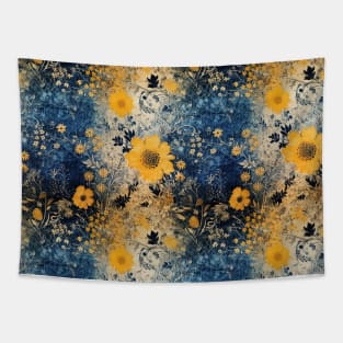 Blossom Mosaic Tapestry