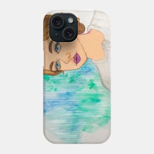 Indian Summers Watercolor Painting Phone Case