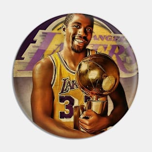 Magic Johnson Vintage Pin