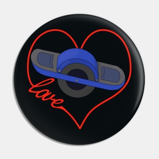 One Love One Wheel Pin