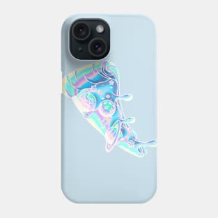 Galaxy Pizza Slice - Holographic / Iridescent Gradient Phone Case