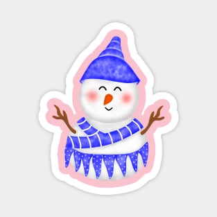 Christmas Snowman Magnet