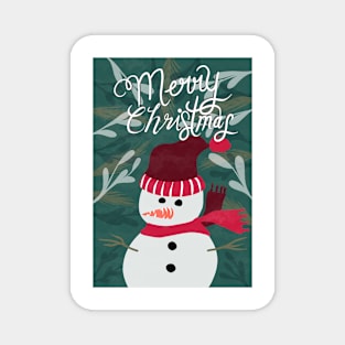 Snowman II Magnet