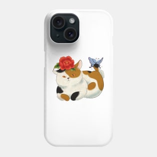 Minhwa: Cat and Butterfly F Type Phone Case