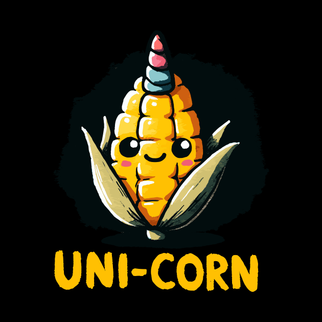 Unicorn Uni-Corn by DoodleDashDesigns