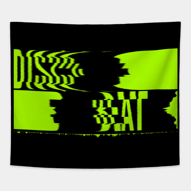 Disco Beat Disco Tapestry Teepublic