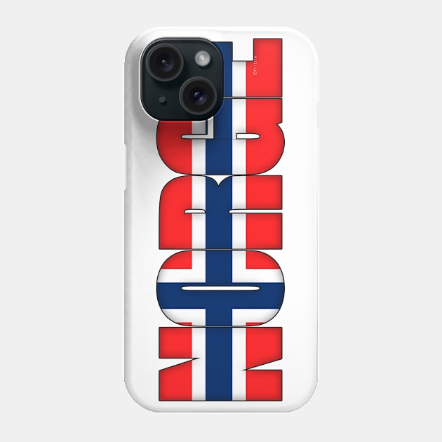 Norway Phone Case by SeattleDesignCompany