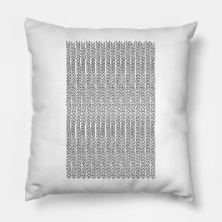 Knit Outline Pillow