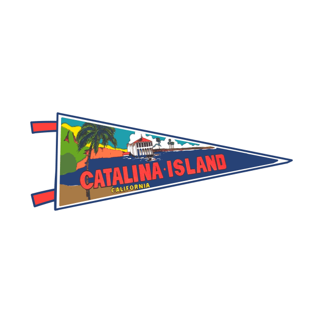 Catalina Island Pennant by zsonn