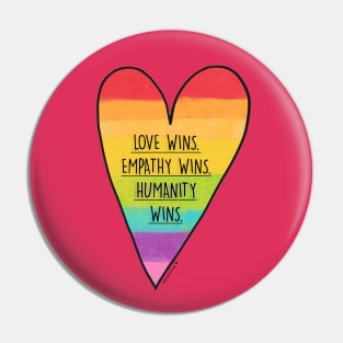 LOVE WINS! Pin