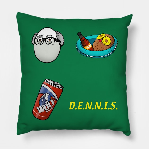 Always Sunny | DENNIS System Pillow by QuicksilverTech