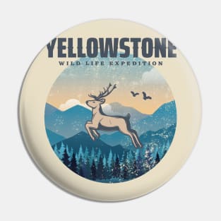 Yellowstone Exclusive Wyoming Snow Lovers Pin