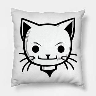 Undertale style kitty Pillow