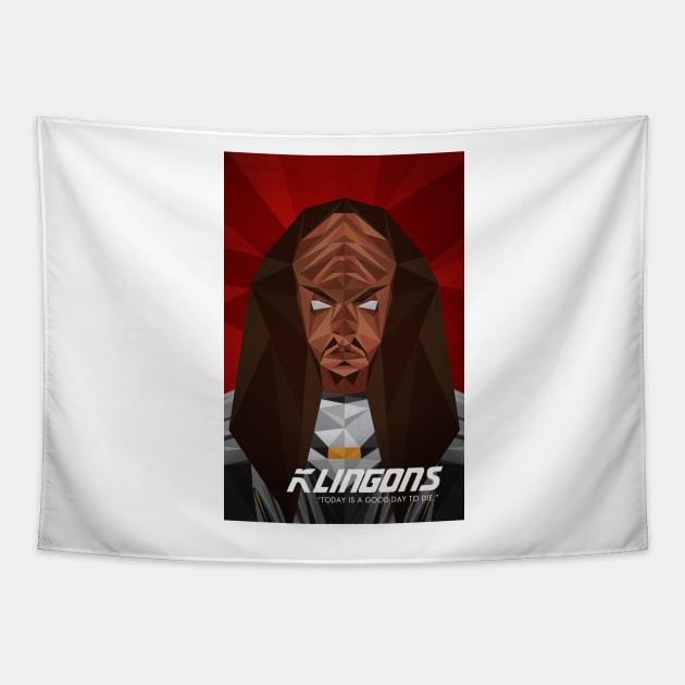 Klingons Tapestry by sparkmark