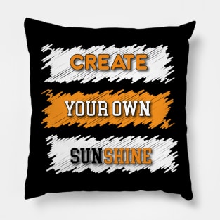 CREATE YOUR OWN sunshine Pillow