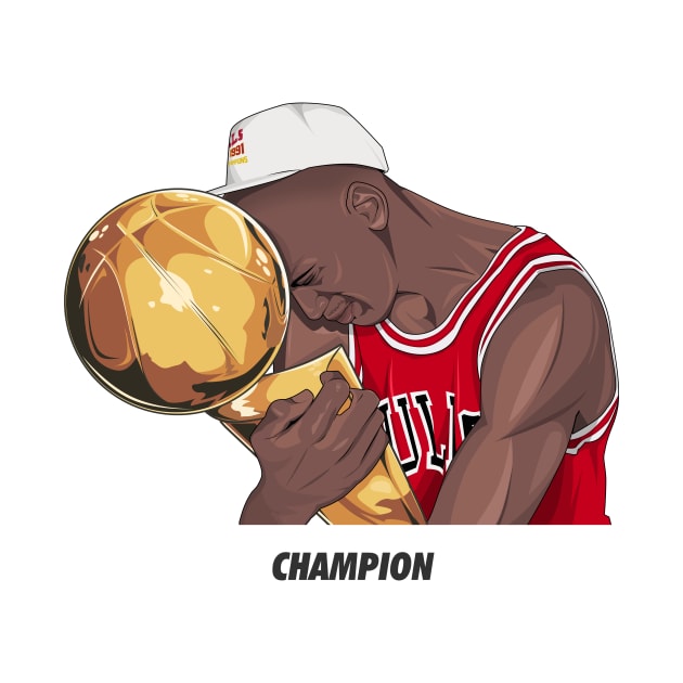 Michael Jordan First Championship by Sgt_Ringo