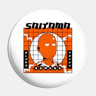 Saitama Japanese Pin