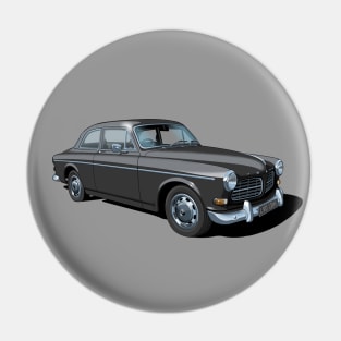 Volvo Amazon in black Pin