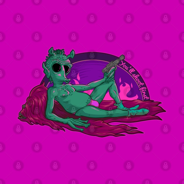 Greedo in a Speedo (Miami Nights Variant) by BeezleBubRoss