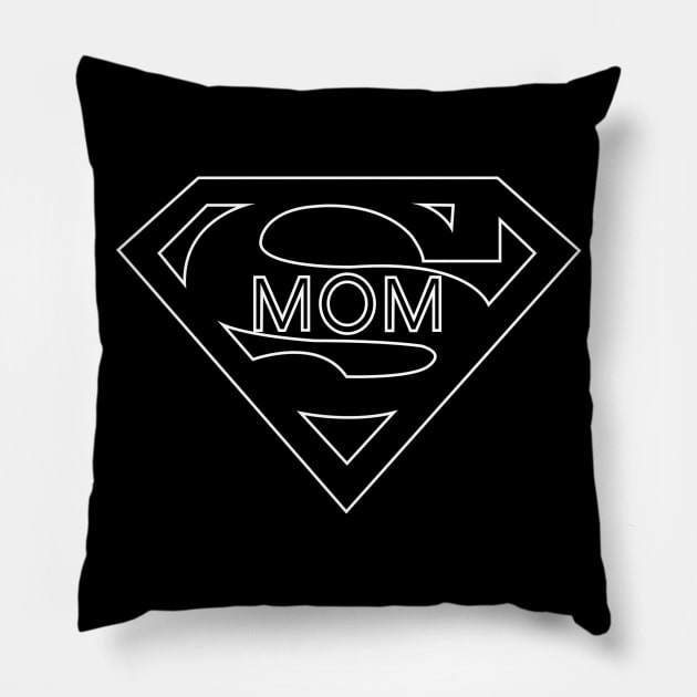 Super Mom Pillow by pArt