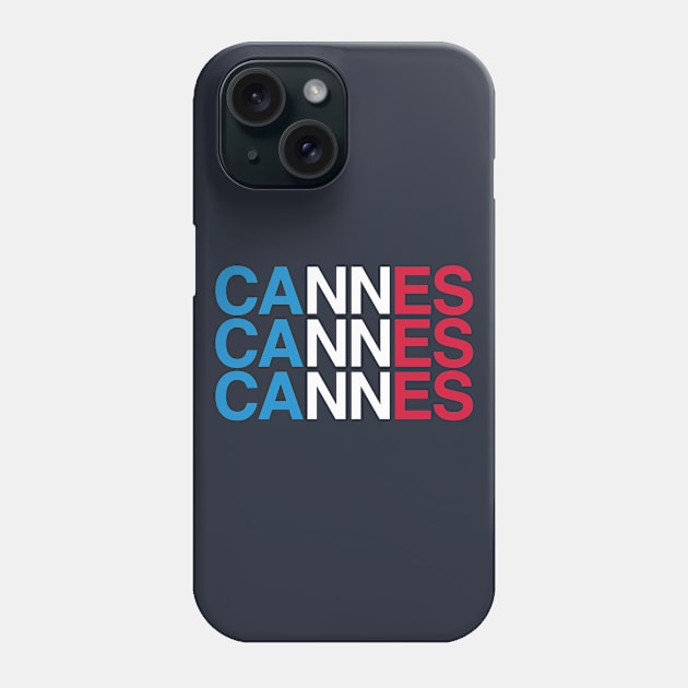 CANNES French Flag Phone Case by eyesblau