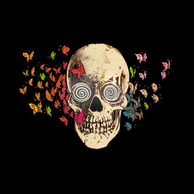 Butterfly Skull by Greeenhickup