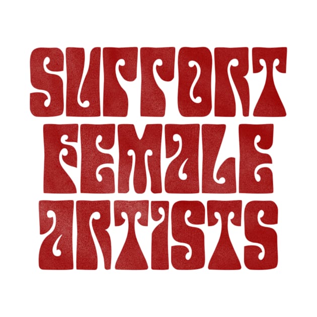 Support Female Artists by buggywunderland