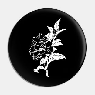 Flower print Pin