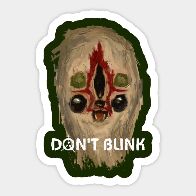 SCP-173 Chibi Sticker for Sale by Foxcada