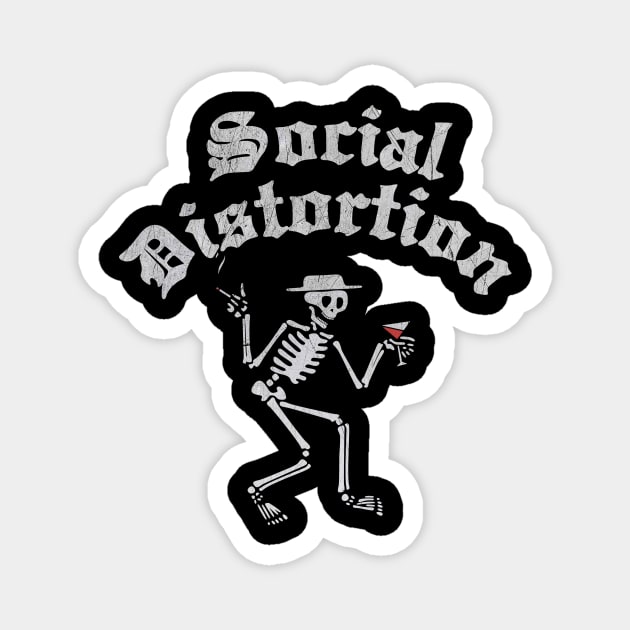 Social Distortion Vintage Magnet by monyet