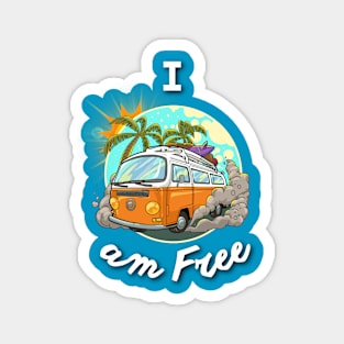 Freedom Sun Trip Magnet